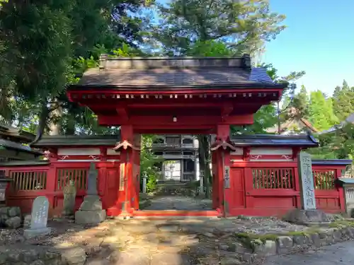 雲巌寺の山門・神門