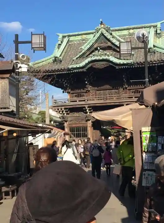 題経寺(柴又帝釈天)の山門・神門