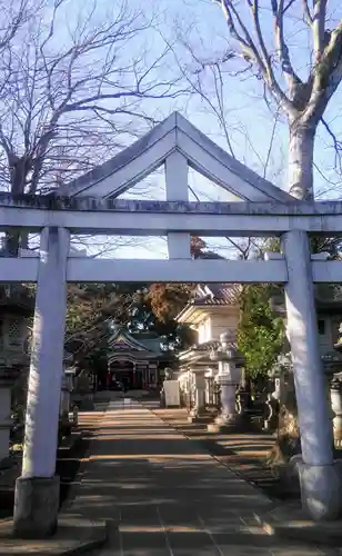 日枝神社水天宮の鳥居