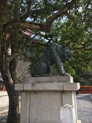 鞍馬寺の狛犬