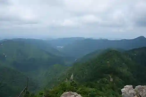 大峯山寺の景色