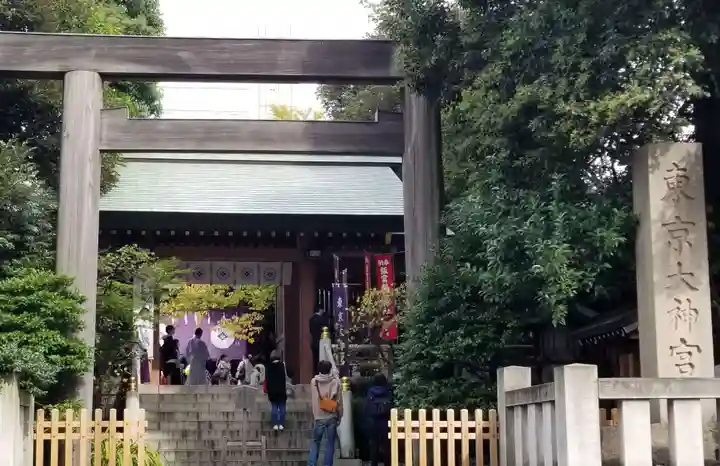 東京大神宮の鳥居