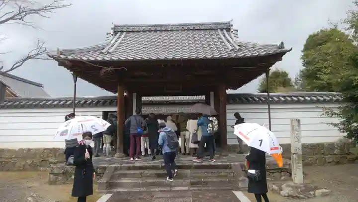 臨川寺の山門・神門