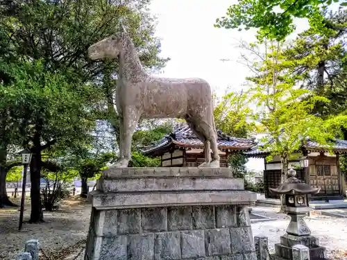 神明神社（高棚神明神社）の狛犬