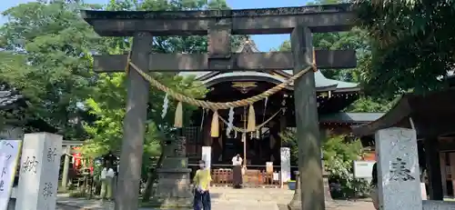 行田八幡神社の鳥居