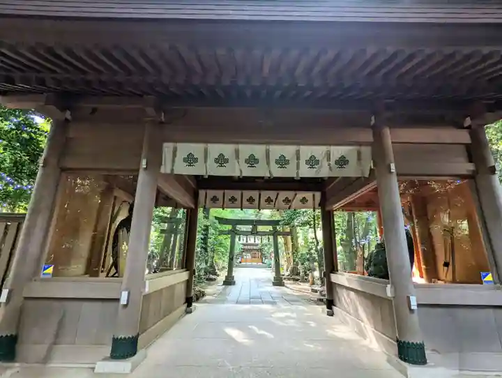 駒木諏訪神社の山門・神門