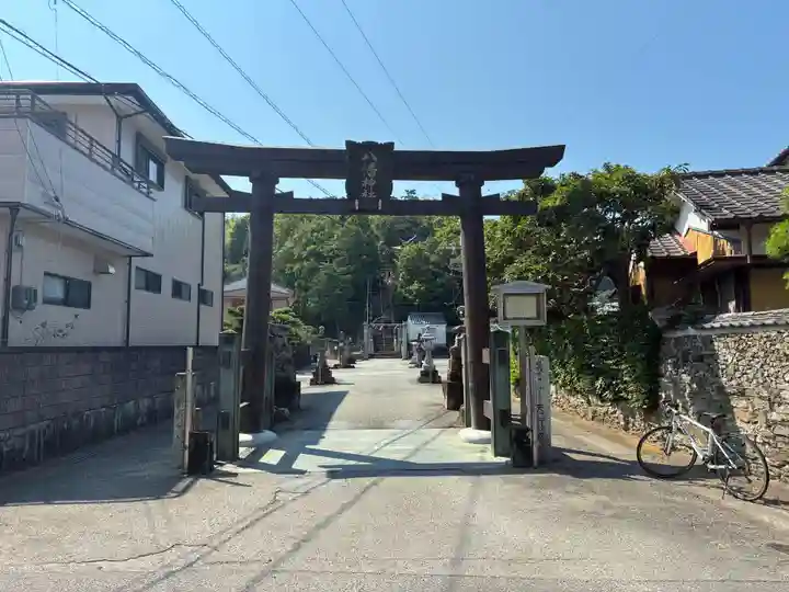 銅之鳥居八幡神社(徳島県)