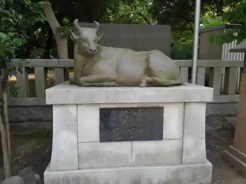 牛嶋神社の狛犬