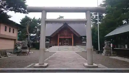 富良野神社の鳥居