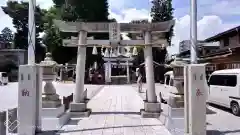 川越八幡宮の鳥居