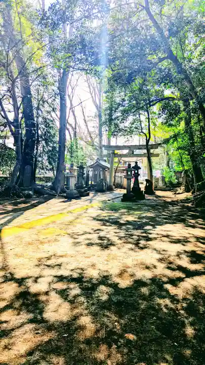 七百餘所神社 の鳥居