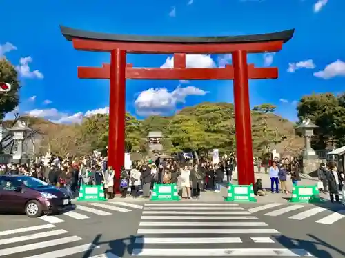 鶴岡八幡宮の鳥居