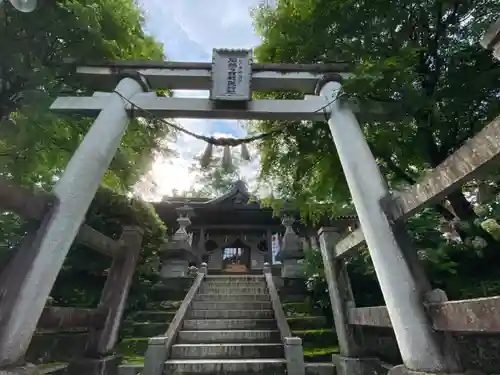 石都々古和気神社の鳥居