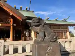 石濱神社の狛犬