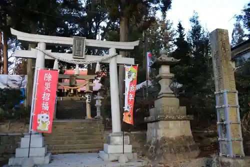 隠津島神社の鳥居