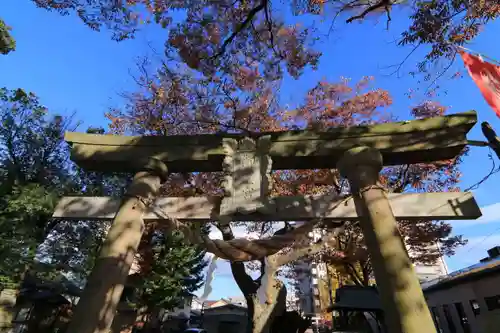 阿邪訶根神社の鳥居