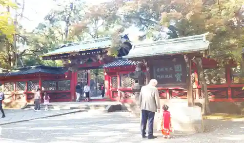 根津神社の山門・神門