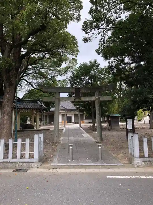 真宮神社の鳥居