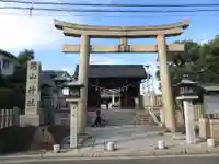 岡山神社の鳥居