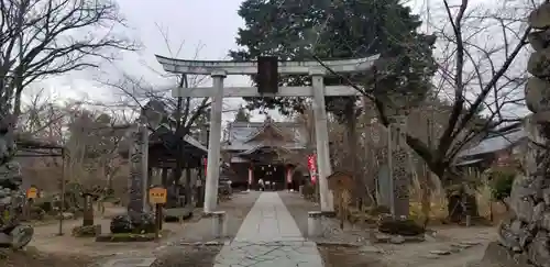 懐古神社の鳥居