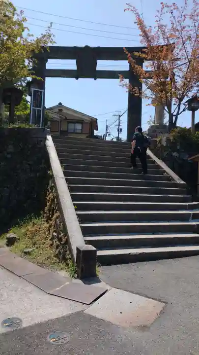 金峯山寺の鳥居