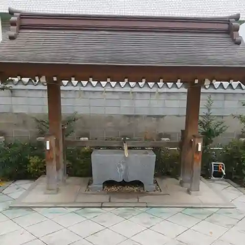 成子天神社の手水舎