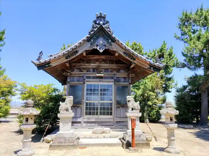 八幡社(芝井)の本殿・本堂