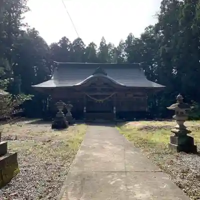 仁井田神社の本殿・本堂