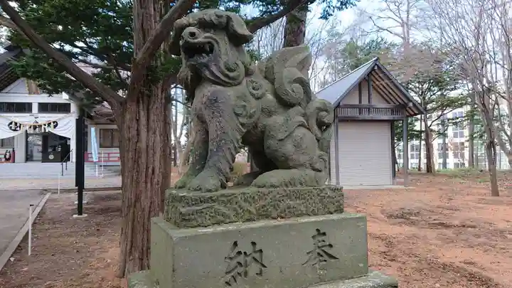 北広島市総鎮守 廣島神社の狛犬