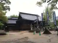 與止日女神社の本殿・本堂