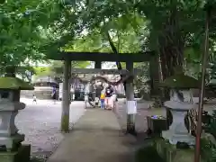 下野 星宮神社の鳥居