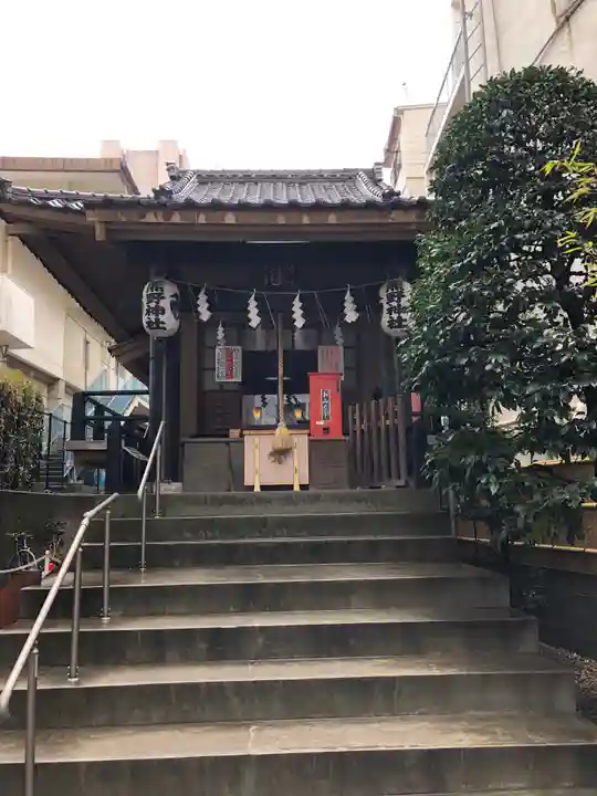 飯倉熊野神社の本殿・本堂