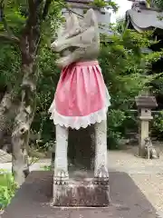 三輪神社の狛犬