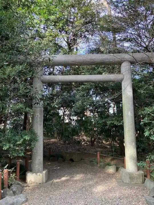 櫻木神社の鳥居