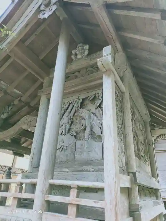 宮谷八幡神社の芸術