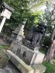 新琴似神社の狛犬