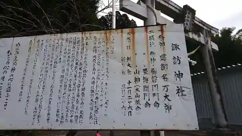 諏訪神社の歴史