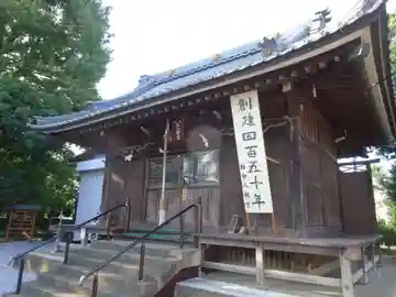 田中八幡宮の本殿・本堂