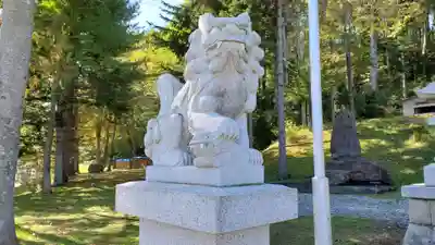 札内神社の狛犬