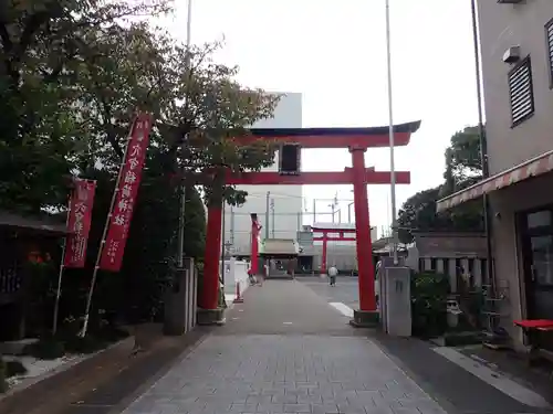 東京羽田 穴守稲荷神社の鳥居