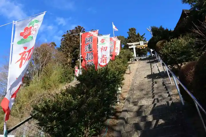 長屋神社の景色