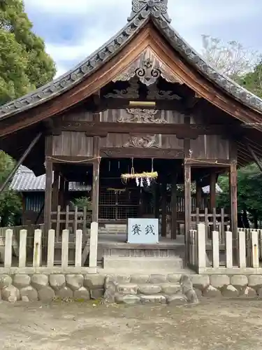 大毛神社（大毛五百入塚）の本殿・本堂