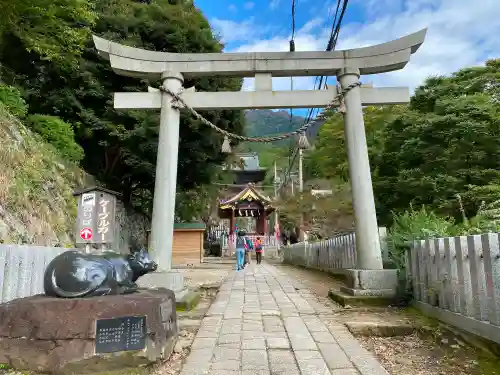 筑波山神社の鳥居