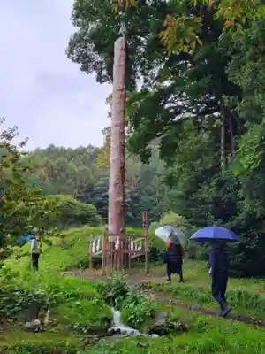 諏訪大社上社前宮のその他建物