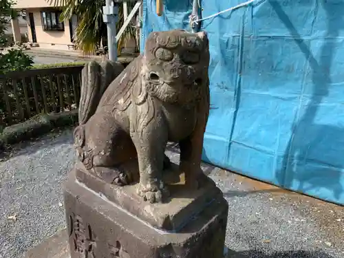 畑木神社の狛犬