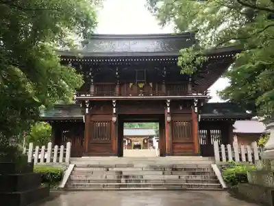 速谷神社の山門・神門