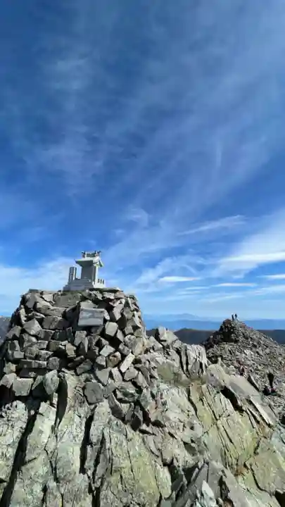 穂高神社嶺宮(長野県)