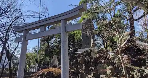 川口神社の鳥居