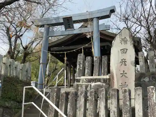 萬日神社の鳥居