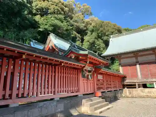 柞原八幡宮の本殿